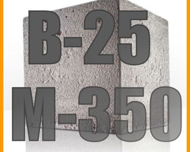 фото Бетон марки БСГ В25 М350 П4 F150 W4
