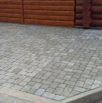 Фото №0 Укладка плитки тротуарной