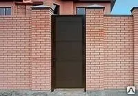 фото Калитка алюминиевая