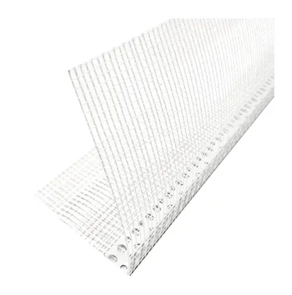 Фото №0 Угол из ПВХ с сеткой 100х150мм для фасадных работ (2,5м)