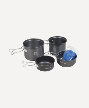 Фото №0 Набор Посуды Сплав 2 Кастрюли 2 Кружки (1-2 Персоны)