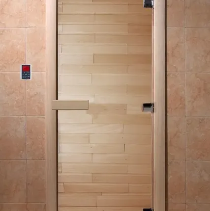 Фото №0 Дверь DoorWood Прозрачная 1900х700