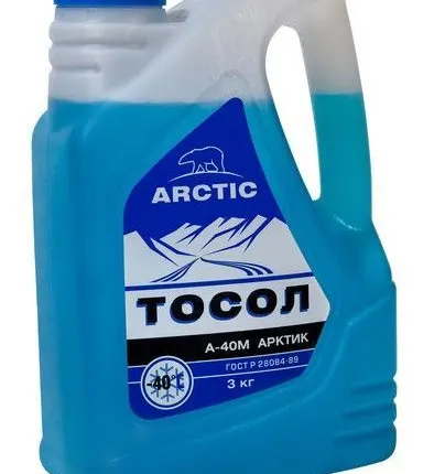 Фото №0 Тосол "Arctic" А-40М 3 кг.