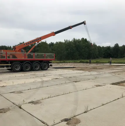 Фото №2 Плиты дорожные и аэродромные 30  ПД 3*1,75, ПДН, ПАГ 14, ПАГ 18 Б/У и новые