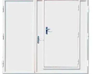 фото Ворота металлические противопожарные EI60