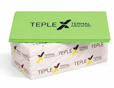 фото Утеплитель экструзионный пенополистирол ТЕПЛЕКС 30х585х1185 мм (13 плит)