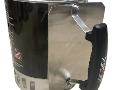 фото Стартер для розжига угля МИНИ 5,2 л, нерж. 0,8 мм (Ленивый шашлычник)