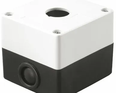 фото Корпус 101 для кнопок 1 место белый BKP10-1-K01