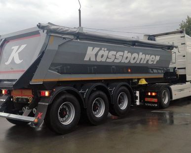 фото Полуприцеп самосвальный Kassbohrer DL 22 м3