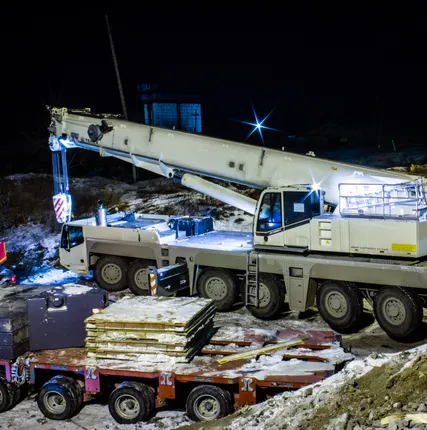 Фото №3 Аренд Автокрана Terex- Demag г/п 250 т., стрела 80 м