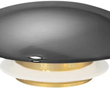 фото Декоративная накладка для выпуска Abber BEQUEM серебро AC0014GS