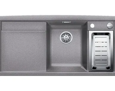 фото Кухонная мойка чаша справа Blanco Axia II 6S Алюметаллик 516819 Blanco