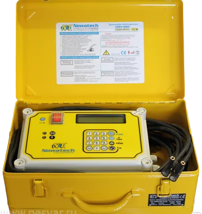 Фото №0 Электромуфтовый сварочный аппарат ZERN-800 PLUS для сварки муфт до 160 мм