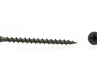 фото Саморез по дереву PH2 (чёрный) 3,8х25