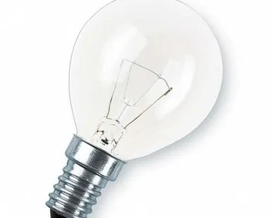 фото CLASSIC P CL 40W 230V E14 (шарик прозрачный d=45 l=80) - лампа *