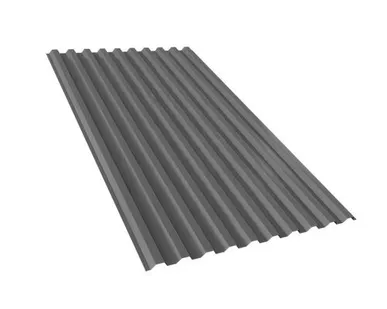 фото Профнастил C20 0,45 мм 2000*1150 Серый графит (RAL 7024)