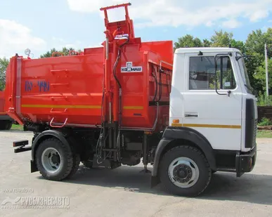 фото Мусоровоз с боковой загрузкой МАЗ-4571КО-449-17
