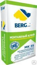 фото Клей монтажный МК 35 пенопол. и мин. вата BERGhome