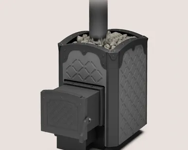 фото Печь для бани Былина-12 Ч (1.2)