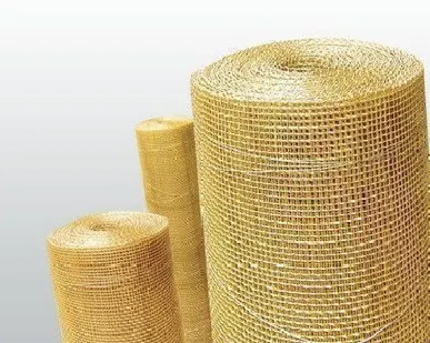 фото Сетка латунная ГОСТ 6613-86 полутомпаковая ячейка 0,16мм d=0,10мм