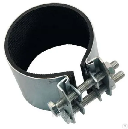 Фото №0 Хомут трубный SEAGULL стальной М10, 159-168 мм