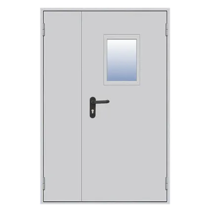 Фото №0 Двери технические двупольные ДМО-2 - с порогом
