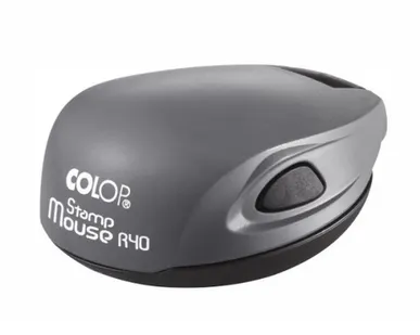 фото Печати-С COLOP Stamp Mouse R40 Оснастка для печати диам. 41,6 мм (Серый, Синий)