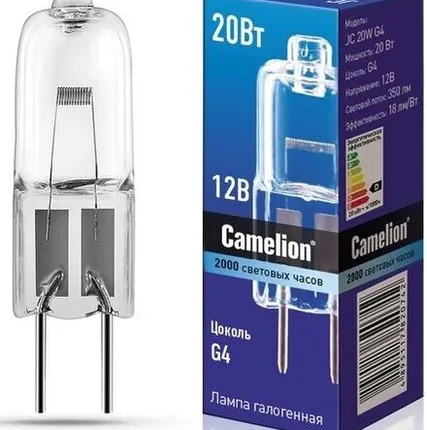 Фото №0 Лампа Camelion 20W 12V G4