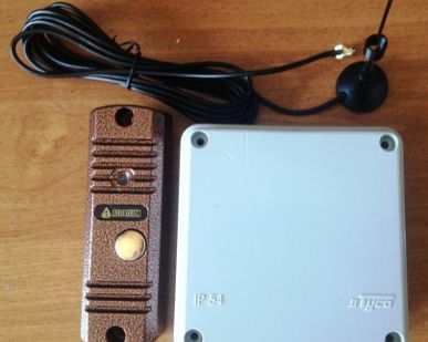 фото GSM домофон одноабонентский