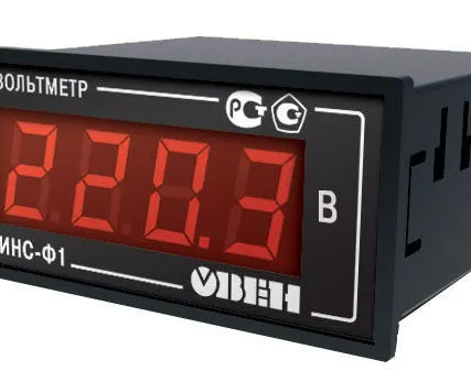 Фото №0 Вольтметр ОВЕН ИНС-Ф1.2.Щ3 ОВЕН