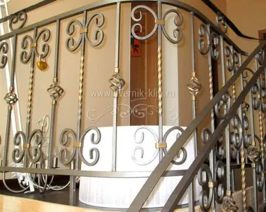 фото Перила кованые