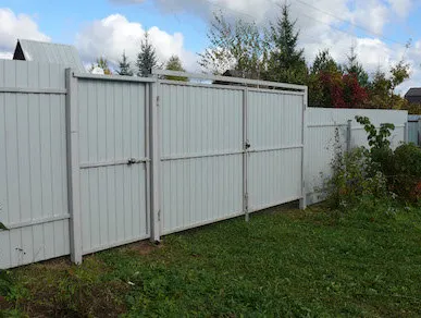 фото Распашные ворота