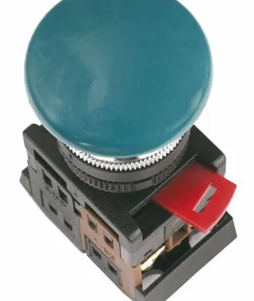 Фото №0 Кнопка АЕА-22 "Грибок" зелёный d22мм 1з 1р BBG30-AE...