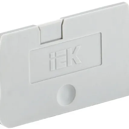 Фото №0 Заглушка для КПИ 2в-1,5/2,5 серая IEK