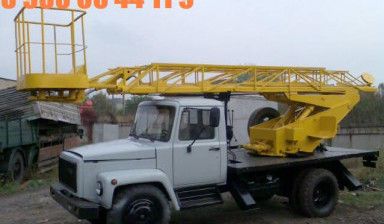 фото Аренда автовышки от 18 до 50м. по СПб и Лен обл.