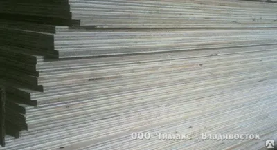 Фото №0 Фанера общего назначения, класс E1, высший сорт ВВ/ВВ, 5 мм