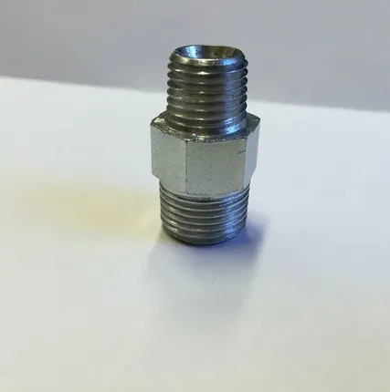 Фото №0 Адаптер NPT(ш) 3/8 (60*)-NPT(ш)3/8 конус60 1N-06