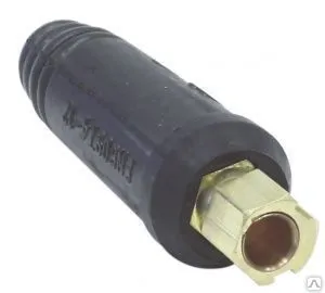 фото Вилка Elitech д\сварочного кабеля (Dx50), 2шт.