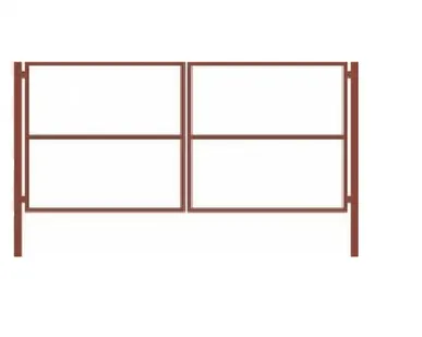 фото Каркас ворот 1.8х3.5 м