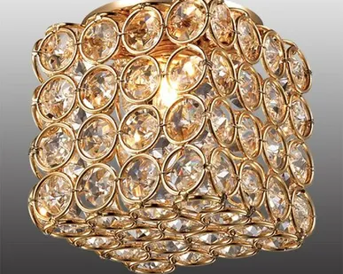 фото Светильник встраиваемый G9 369741 золото Novotech