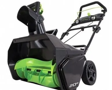 фото Снегоуборщик аккумуляторный GreenWorks GD80SB