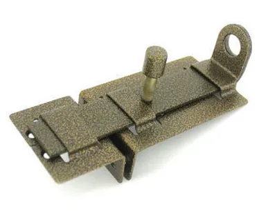 фото Засов Киров Секрет ЗД-04 антик бронза с/проушиной (25)