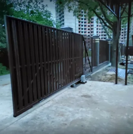 Фото №0 Откатные ворота