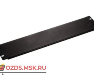 фото Hyperline BPV-2-RAL9005: Фальш-панель на 2U