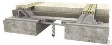 фото Деформационные швы сейсмические шириной 100 мм для пола