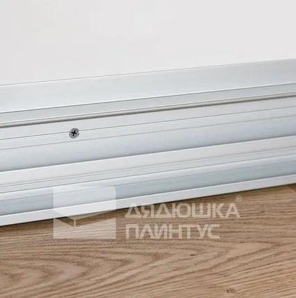 Фото №0 Progress Profiles Монтажная часть скрытого плинтуса Progress PKGCFAA 75