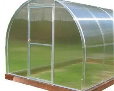 фото Теплица оцинкованная 3*10 м форточка в двери (каркас)