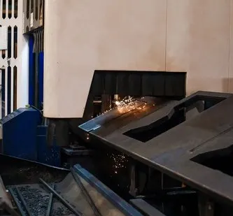 фото Лазерная резка трубы