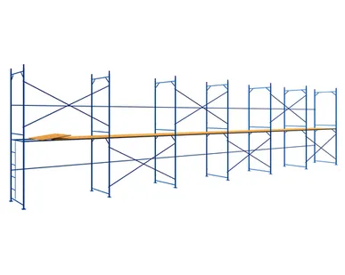 фото Леса рамные строительные ЛРС-40 4х18м (1 ярус)