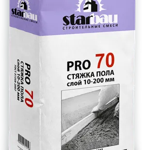 фото Стяжка пола М200 Starbau PRO 70 25кг